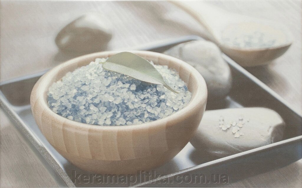 Декор настінний Cersanit Olivia blue Spa 1 25х40 від компанії Магазин "Керама" м.Кременчук - фото 1