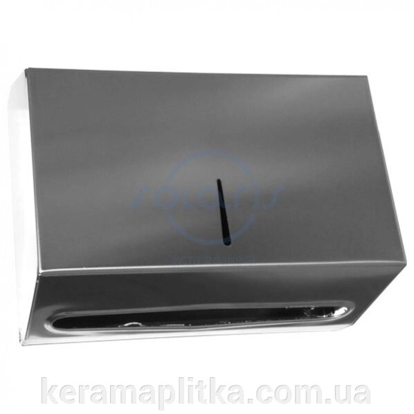 Диспенсер для листових паперових рушників 200340-1 полірований (Z, V укладання) від компанії Магазин "Керама" м.Кременчук - фото 1