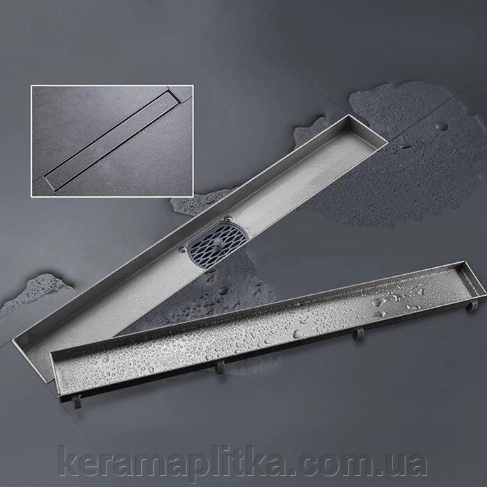 Душовий трап з нержавіючої сталі 70х600мм G86007-4 від компанії Магазин "Керама" м.Кременчук - фото 1