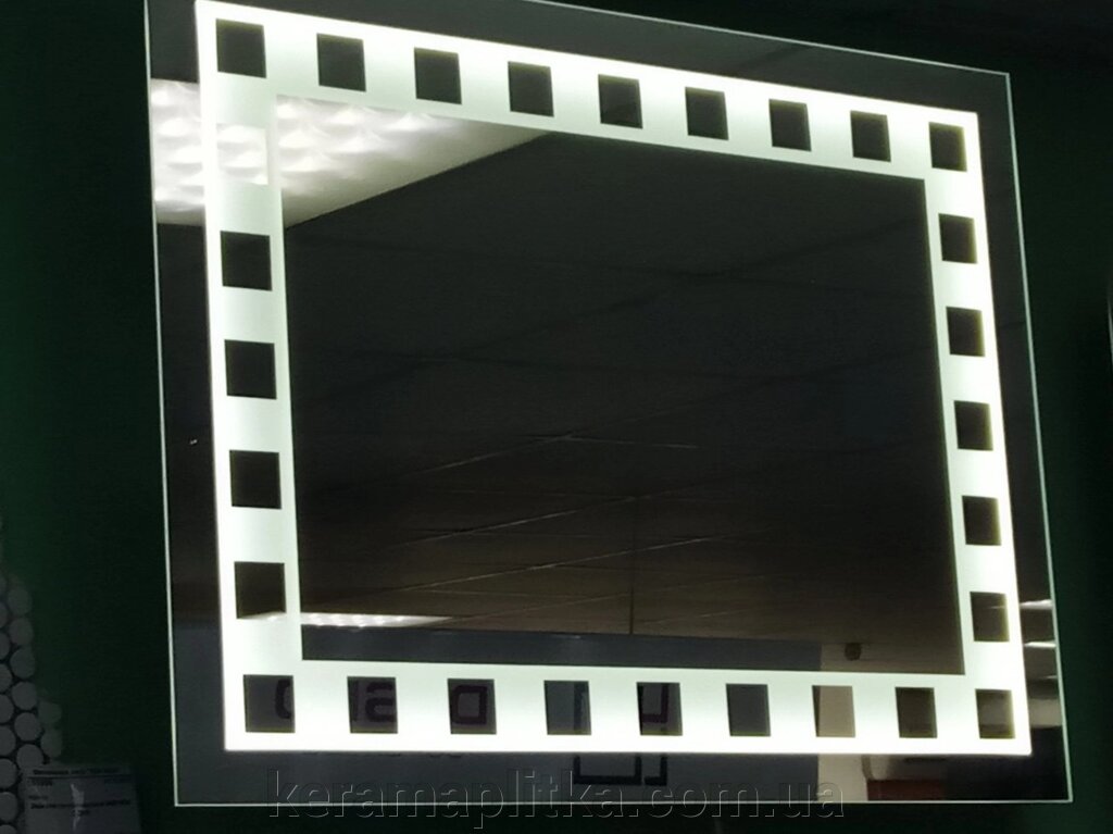 Дзеркало СД60 600x800 з LED підсвічуванням від компанії Магазин "Керама" м.Кременчук - фото 1