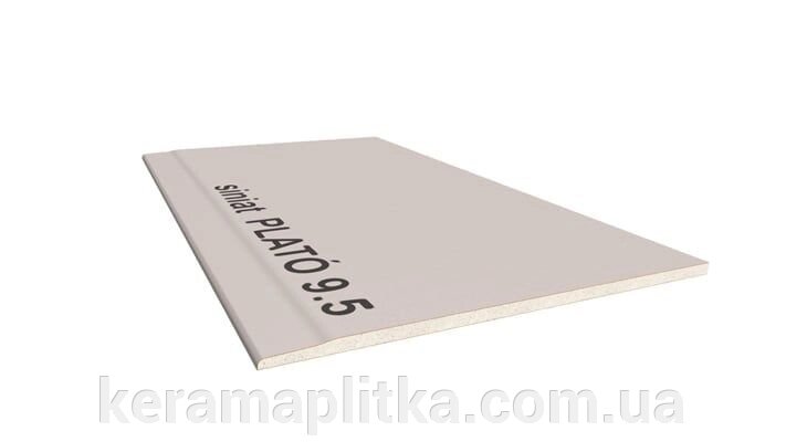 Лист гіпсокартону Plato 2.5х1.2х9.5 мм (стельовий) від компанії Магазин "Керама" м.Кременчук - фото 1