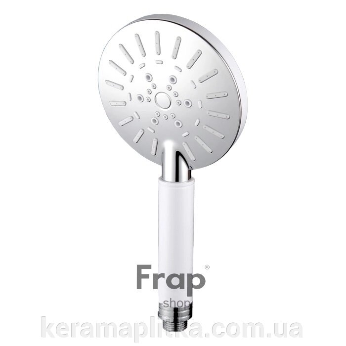 Лійка для душа Frap F008 білий / хром, 3 режими від компанії Магазин "Керама" м.Кременчук - фото 1