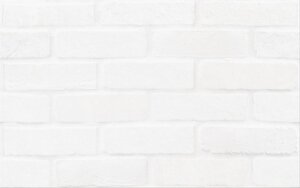 Плитка настінна Cersanit White Bricks Structure 25 * 40