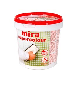 Затирка Mira Supercolour 112 (світлий жасмин) 1,2кг в Полтавській області от компании Магазин "Керама" г.Кременчуг