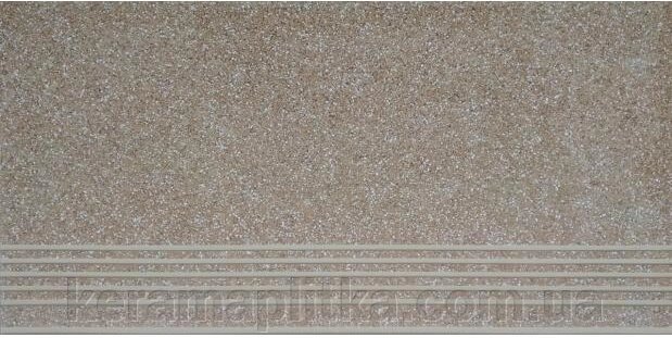 Плитка Cersanit Milton brown steptread (сходина) 29,8x59,8 від компанії Магазин "Керама" м.Кременчук - фото 1