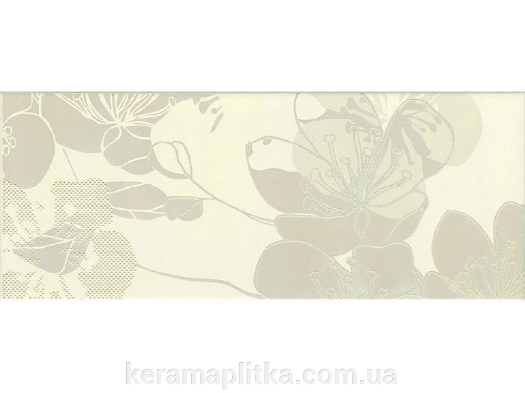 Плитка-декор Аура Іворі А 20х50, Ceramika Konskie від компанії Магазин "Керама" м.Кременчук - фото 1