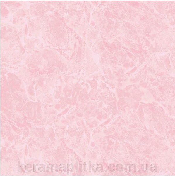 Плитка для підлоги Мрамор рожевий 34,5х34,5, Керабел від компанії Магазин "Керама" м.Кременчук - фото 1