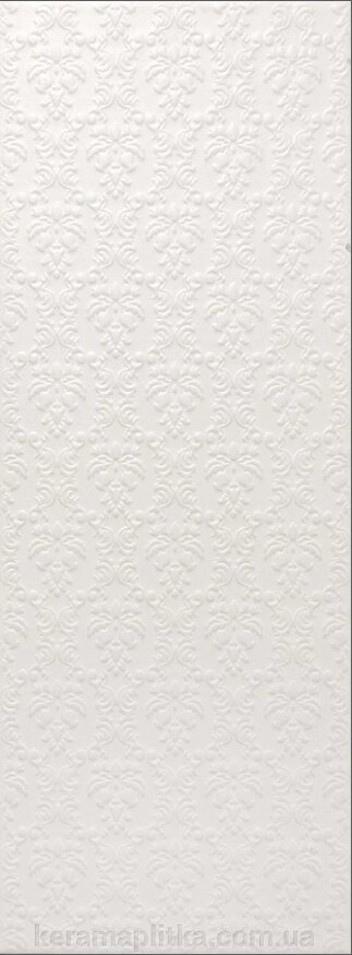 Плитка настінна Arabesco 061 біла 23х60, Intercerama від компанії Магазин "Керама" м.Кременчук - фото 1