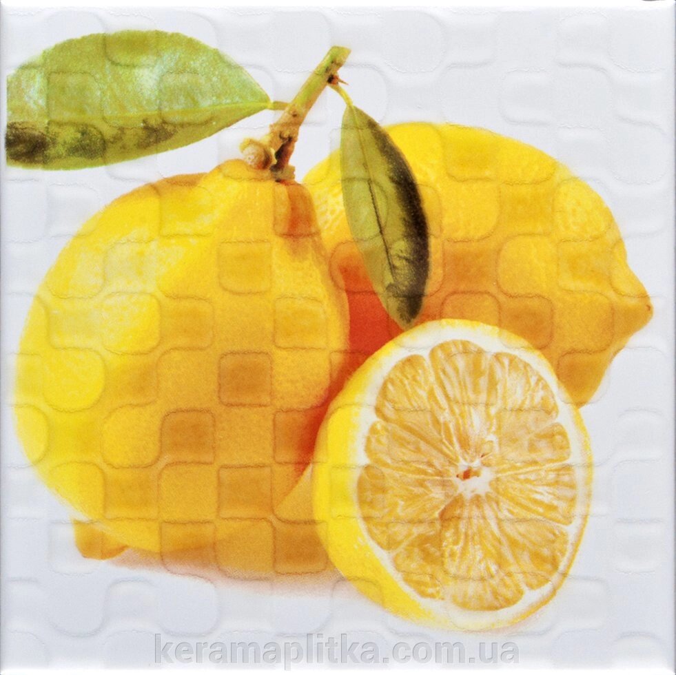 Плитка настінна АТЕМ Orly Lemon W 20х20 від компанії Магазин "Керама" м.Кременчук - фото 1