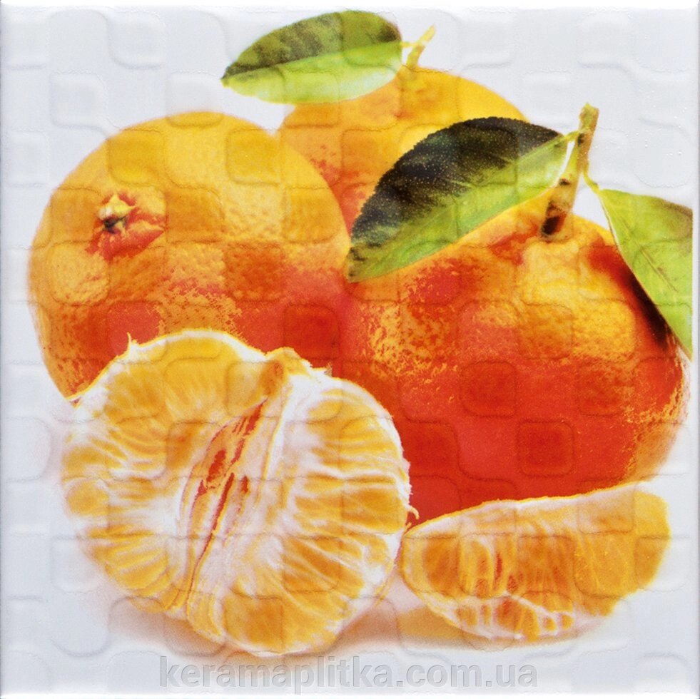 Плитка настінна АТЕМ Orly Orange 2 W 20х20 від компанії Магазин "Керама" м.Кременчук - фото 1