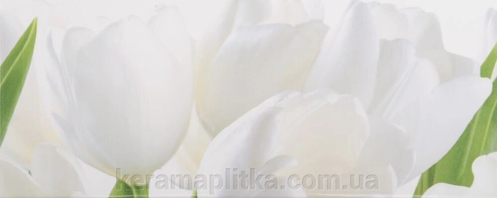 Плитка настінна АТЕМ Yalta Tulip 1 W верх 20x50 від компанії Магазин "Керама" м.Кременчук - фото 1