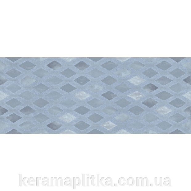 Плитка настінна Golden Tile Ла-Манш блакитний декор 1L3311 20х50 від компанії Магазин "Керама" м.Кременчук - фото 1