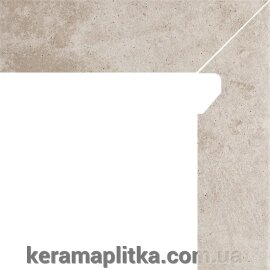 Viano beige плитка-цоколь правий двоелементний 8,1 * 30 Paradyz від компанії Магазин "Керама" м.Кременчук - фото 1