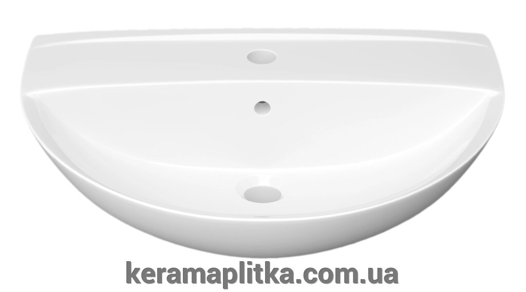 Washbasin "простий" 55 см з кріпленням від компанії Магазин "Керама" м.Кременчук - фото 1