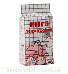 Затирка Mira Supercolour 100 (біла) 5кг від компанії Магазин "Керама" м.Кременчук - фото 1