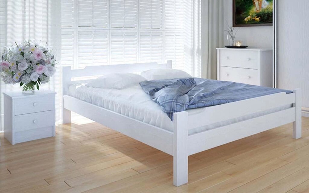 Дерев'яне ліжко Сакура 120х190 см. Meblikoff від компанії DAG - фото 1