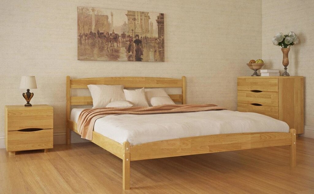 Ліжко двоспальне Олімп "Ліка без ізножья" (160 * 190) від компанії DAG - фото 1