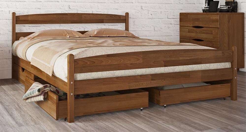 Ліжко двоспальне Олімп "Ліка з ящиками" (160 * 190) від компанії DAG - фото 1