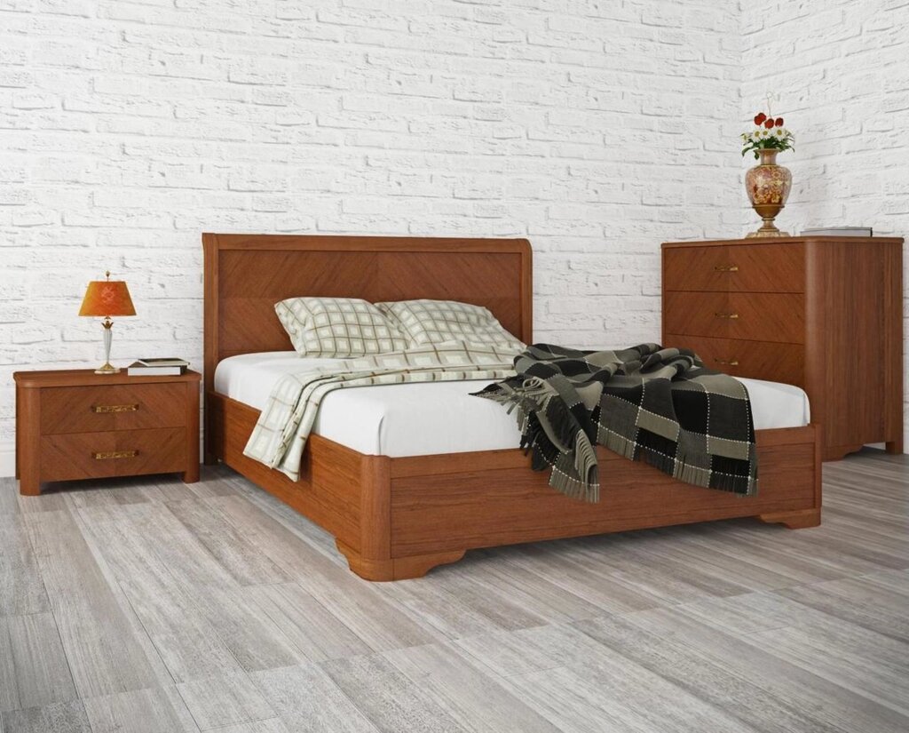 Ліжко двоспальне Олімп "Мілена" (160 * 190) від компанії DAG - фото 1