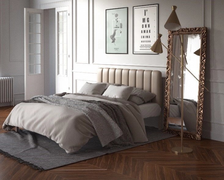 Ліжко металева Фуксія Tenero від компанії DAG - фото 1
