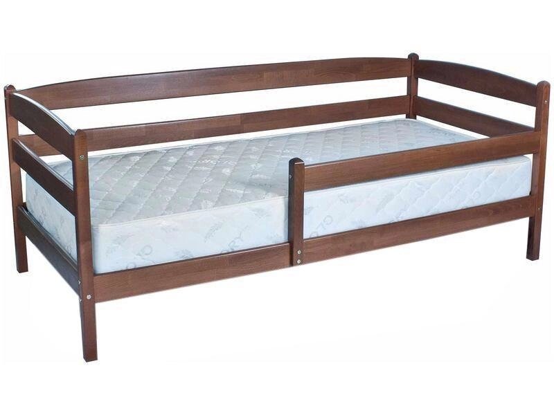 Ліжко односпальне Олімп "Маріо з бортиком" (90 * 200) від компанії DAG - фото 1