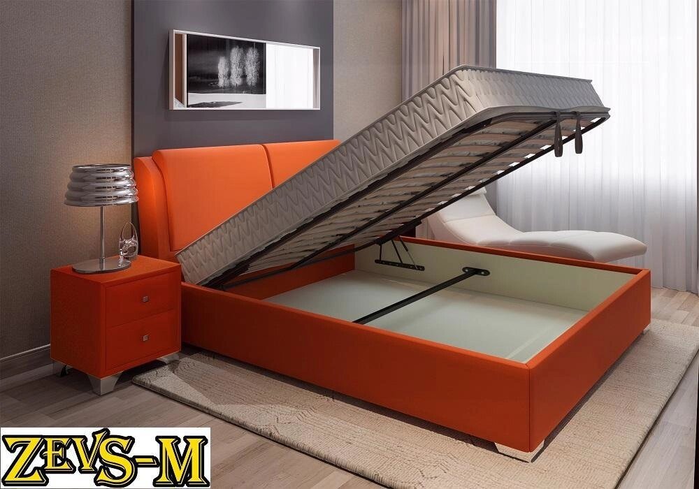 Ліжко з механізмом Zevs-M Каліфорнія 160 * 200 від компанії DAG - фото 1