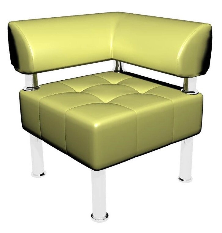 Офісний диван Тонус Sentenzo 600x600x700 Світло-зелений (142361257229) від компанії DAG - фото 1