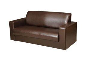 Офісний двомісний диван Прем'єра Кармен 2 1690х730х790 коричневий