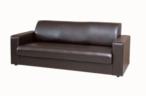 Офісний тримісний диван Прем'єра Кармен 3 2030х730х790 коричневий