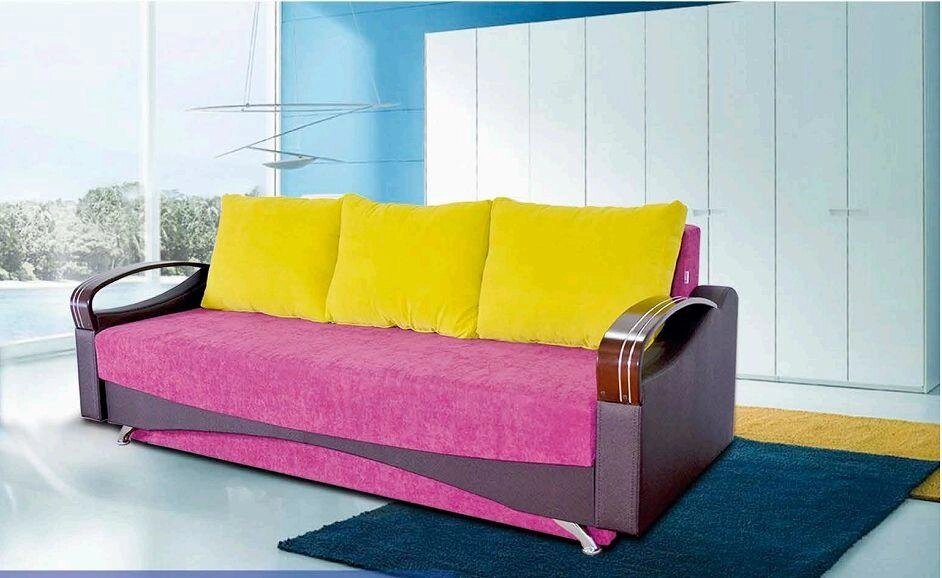 Прямий диван Спарта Ньютон Рожевий - розпродаж