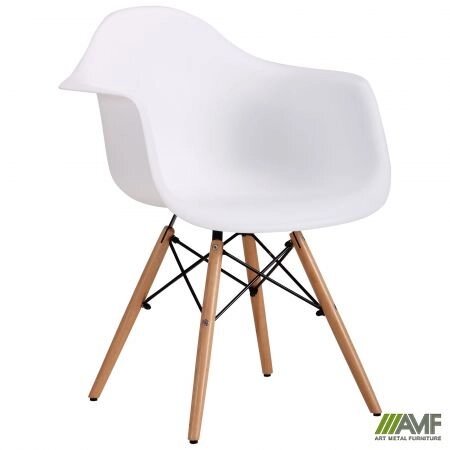 Кресло Salex PL Wood Белый - замовити