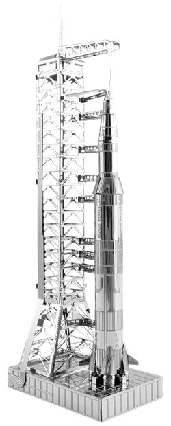 Металевий 3D конструктор Apollo Saturn V, Fascinations, MMS167 від компанії ФОП "Русовській Костянтин Валерійович" - фото 1