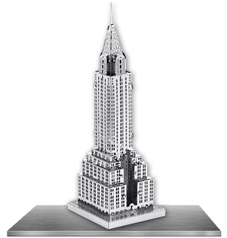 Металевий 3D конструктор Хмарочос Chrysler Building, Fascinations, MMS009 від компанії ФОП "Русовській Костянтин Валерійович" - фото 1