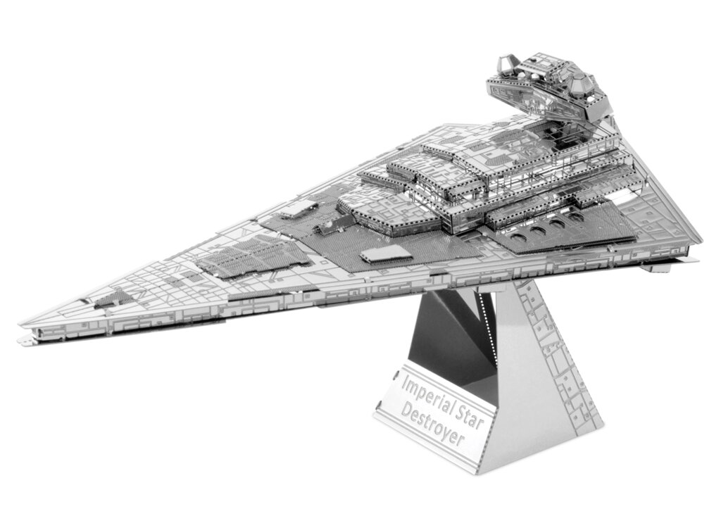 Металевий 3D конструктор Корабель Star Wars Imperial Star Destroyer, Fascinations, MMS254 від компанії ФОП "Русовській Костянтин Валерійович" - фото 1