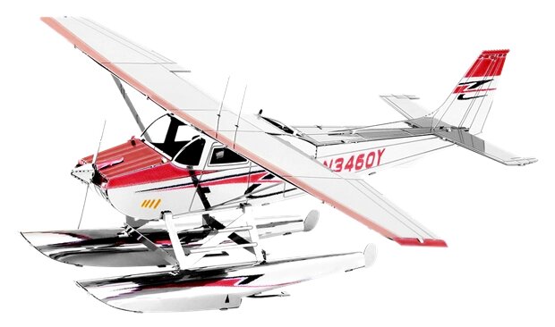 Металевий 3D конструктор Літак Cessna 182, Fascinations, MMS111 від компанії ФОП "Русовській Костянтин Валерійович" - фото 1