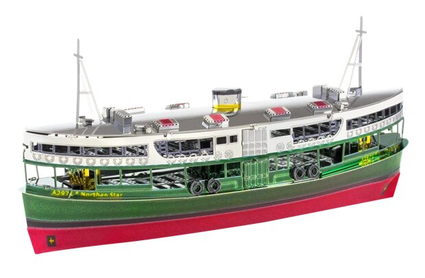 Металевий 3D конструктор Пором Star Ferry, Fascinations, MMS135 від компанії ФОП "Русовській Костянтин Валерійович" - фото 1