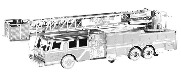 Металевий 3D конструктор Пожежна машина, Fascinations, MMS115 від компанії ФОП "Русовській Костянтин Валерійович" - фото 1