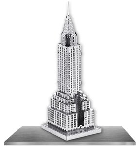 Металевий 3D конструктор Хмарочос Chrysler Building, Fascinations, MMS009