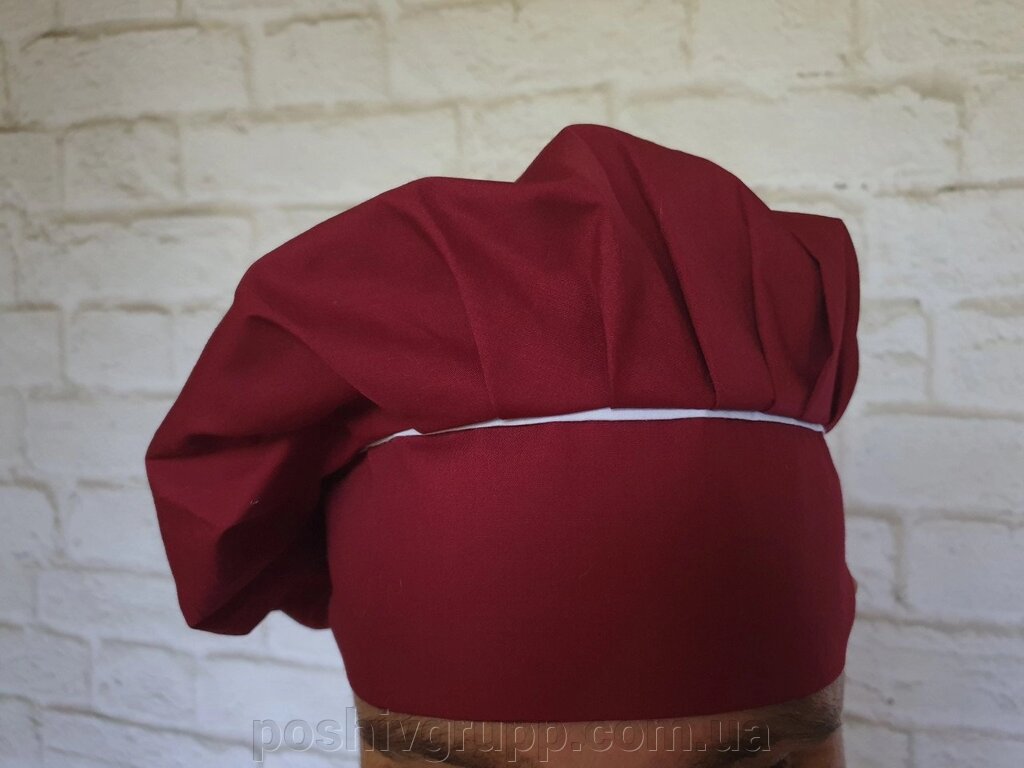 Кухарський ковпак. тканина батист від компанії Пошиття Груп Пошиття - фото 1
