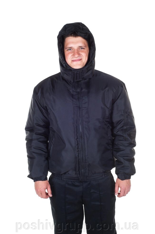 Куртка охоронця утеплена "Титан" 48-50 170-176 від компанії Пошиття Груп Пошиття - фото 1
