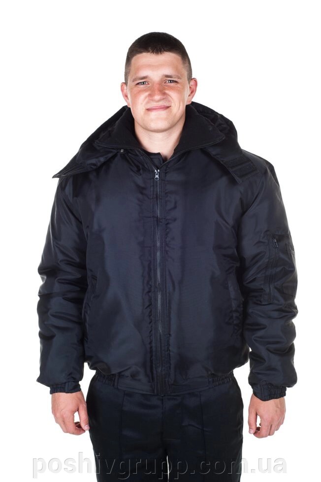 Куртка охоронця утеплена "Титан" 48-50 182-188 від компанії Пошиття Груп Пошиття - фото 1