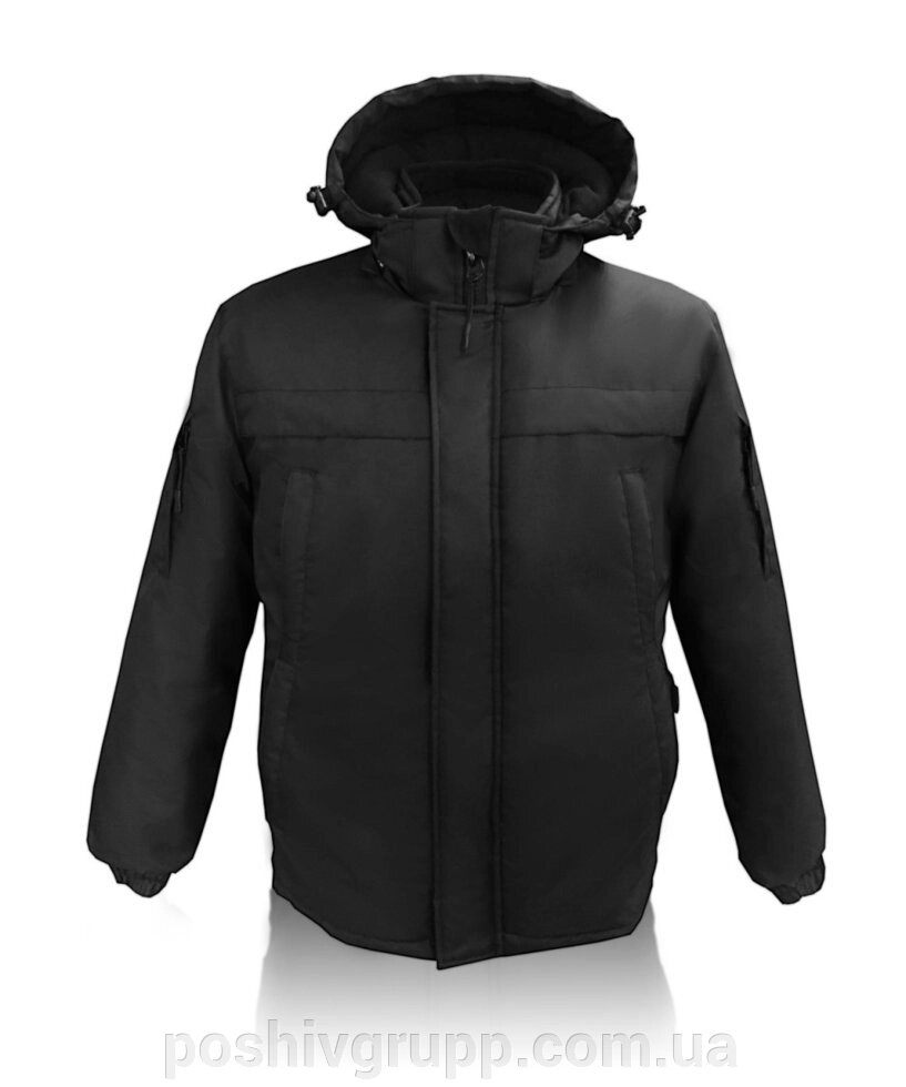 Куртка зимова "Конкорд" чорна від компанії Пошиття Груп Пошиття - фото 1