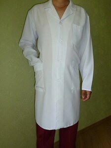 Робочий халат чоловічий білий. Тканина габардин. в Одеській області от компании Пошив Групп Пошив