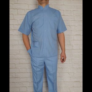 Медичний костюм чоловічий блакитний. Тканина батист. в Одеській області от компании Пошив Групп Пошив