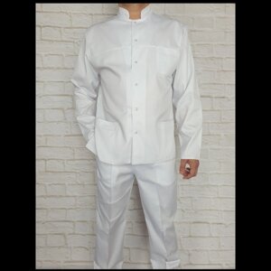 Медичний костюм чоловічий білий. Тканина котон. в Одеській області от компании Пошив Групп Пошив