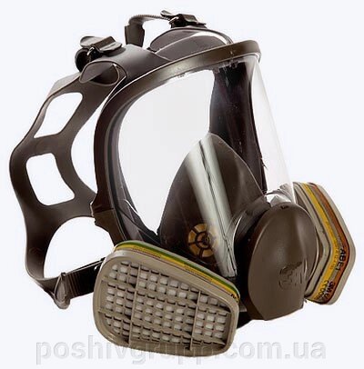 Повна маска 3М серія 6000 від компанії Пошиття Груп Пошиття - фото 1