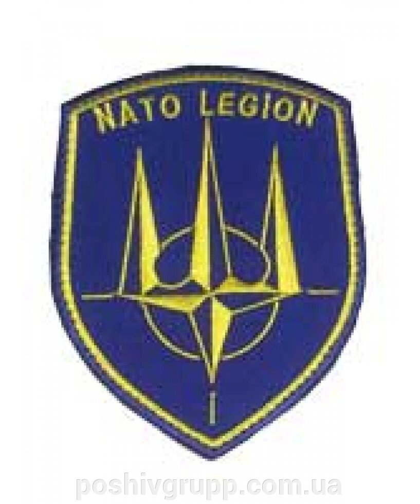 Шеврон нарукавні «NATO LEGION» від компанії Пошиття Груп Пошиття - фото 1