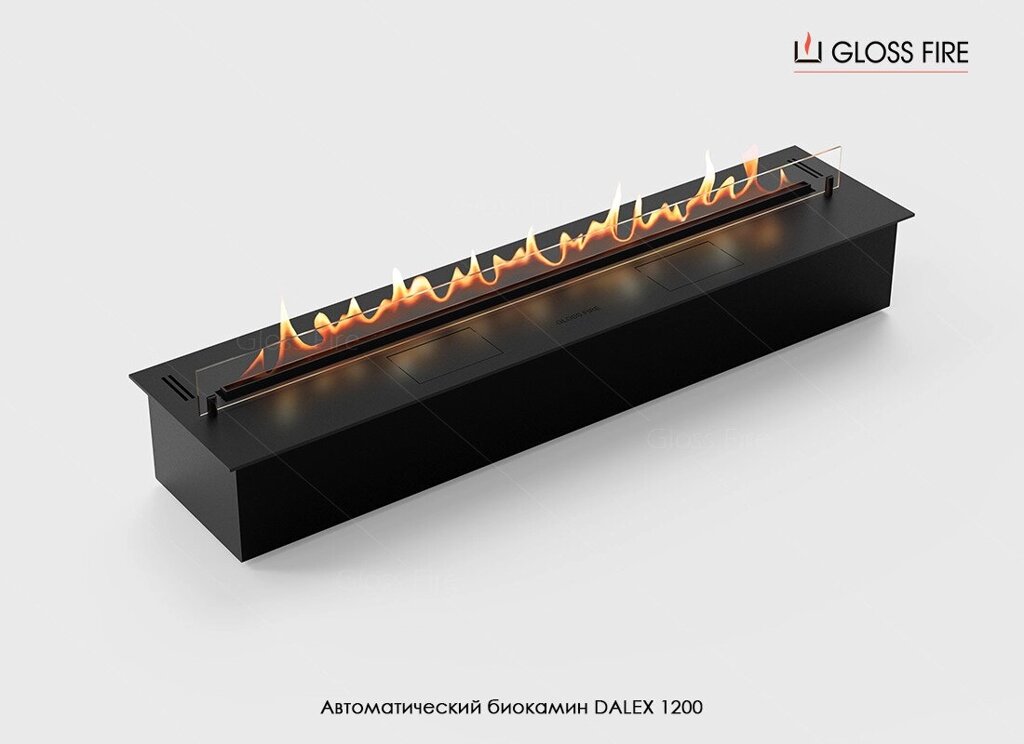Автоматичний биокамин Dalex 1200 Gloss Fire (dalex-1200) від компанії ТД "УСI ТОВАРИ" - фото 1