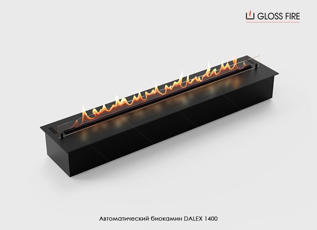 Автоматичний биокамин Dalex 1400 Gloss Fire (dalex -1400) від компанії ТД "УСI ТОВАРИ" - фото 1