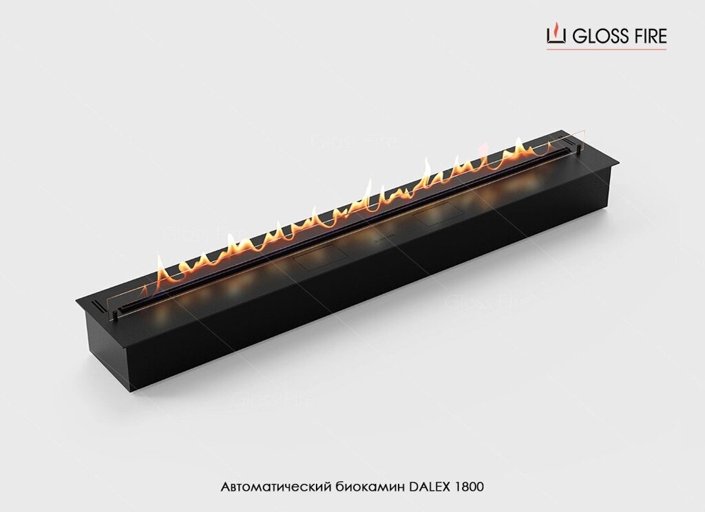 Автоматичний биокамин Dalex 1800 Gloss Fire (dalex-1800) від компанії ТД "УСI ТОВАРИ" - фото 1